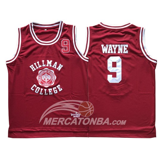 Maglia NBA Pelicula Hillman College Wayne Rojo
